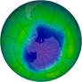 Antarctic Ozone 2007-11-14